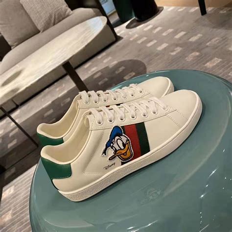 gucci disney duck|Gucci duck shoes.